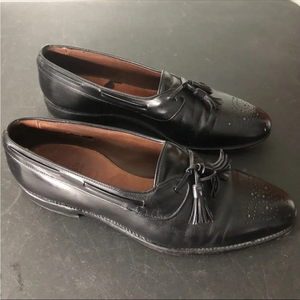 ALLEN EDMONDS WINDHAM MENS Black DRESS LOAFERS Sz 10 B MADE IN USA‎